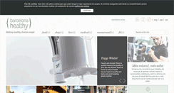 Desktop Screenshot of barcelonahealthy.com